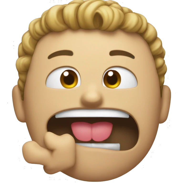 emoji sacando la lengua  con un pulgar  emoji