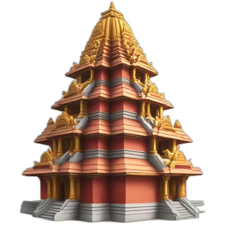 Hindu temple emoji