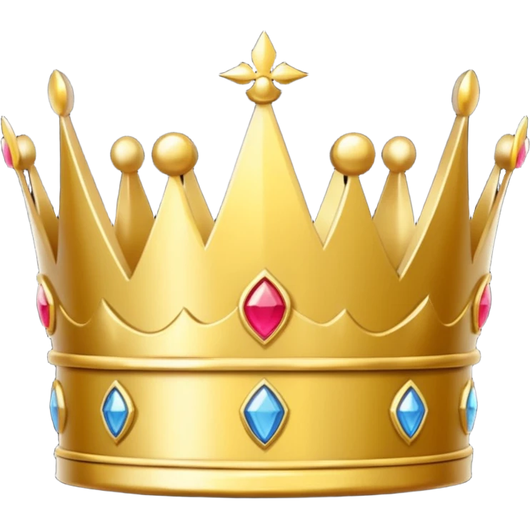 only with the crown please emoji