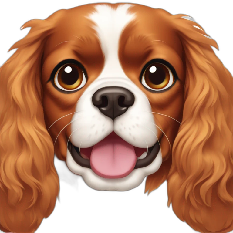cavalier king charles spaniel emoji