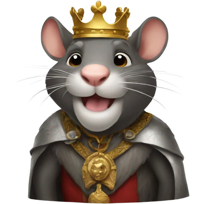 King rat emoji