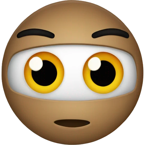 Eyes looking around emoji