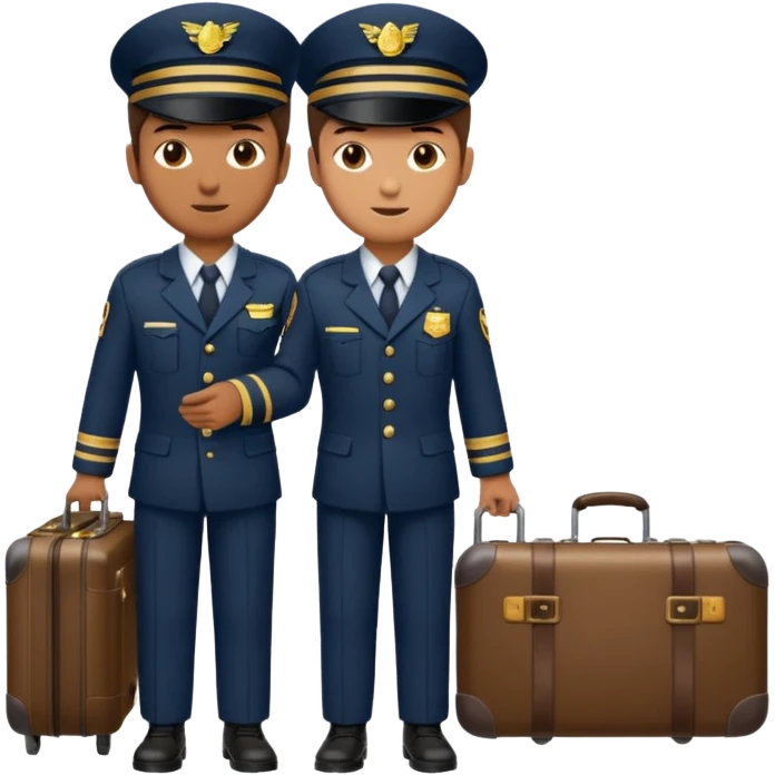 Porter with luggage,Train Crew. emoji