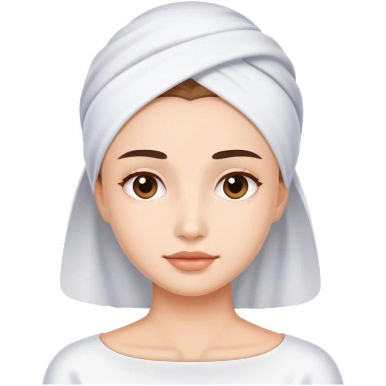 Night skin care emoji