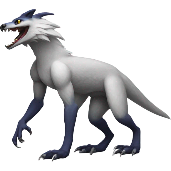 Sergal, full body emoji