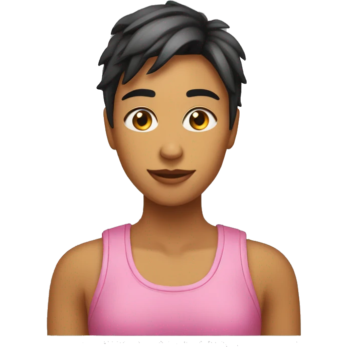 Chica alta besándose con chico bajo emoji