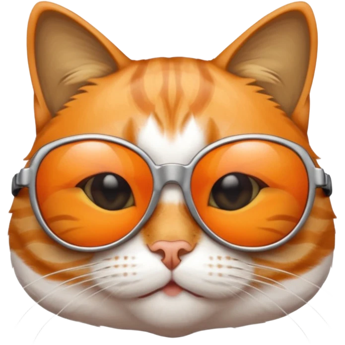 Cat wearing sunglasses emoji