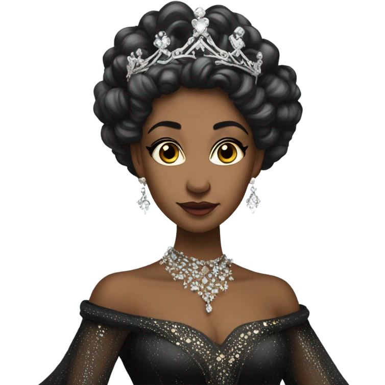 black queen emoji
