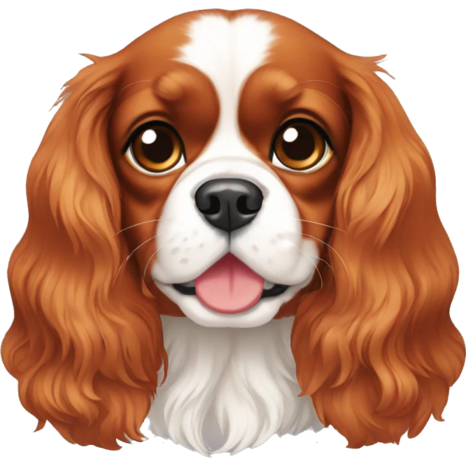 cavalier King Charles spaniel emoji
