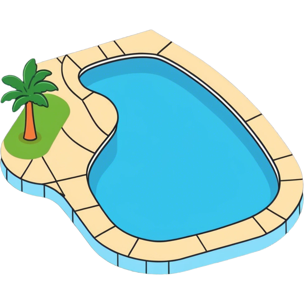 Swimming pool emoji