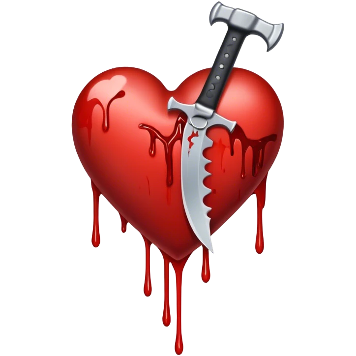 blade in the heart emoji