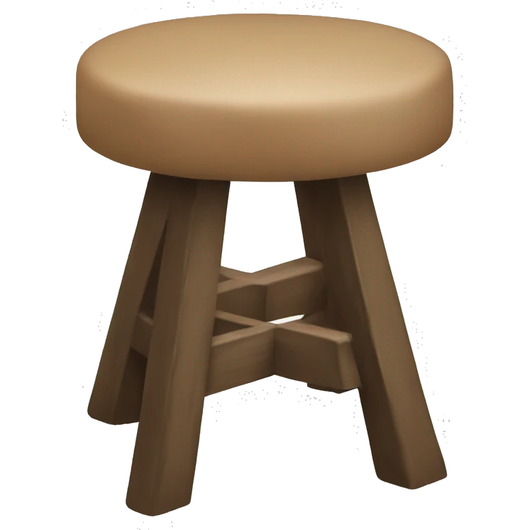 a little circuar stool emoji