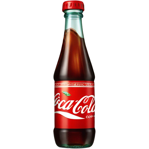 Bottle of Coca Cola  emoji