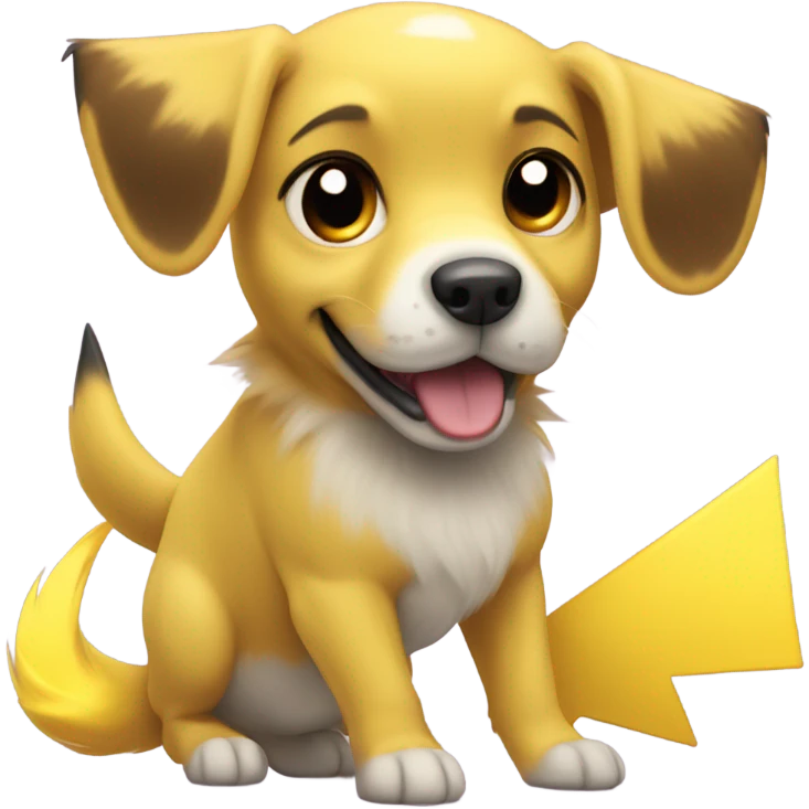 pikachu dog emoji
