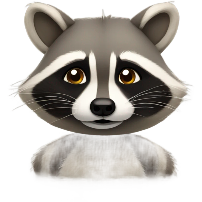 two tired raccoons emoji