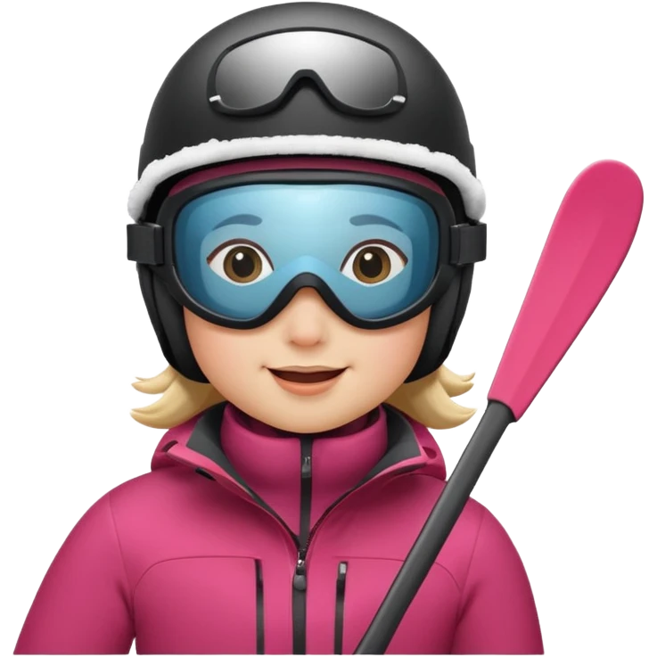 skiing  emoji