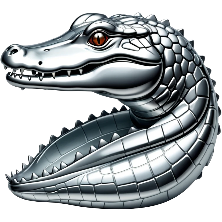 sorayama crocodile  emoji