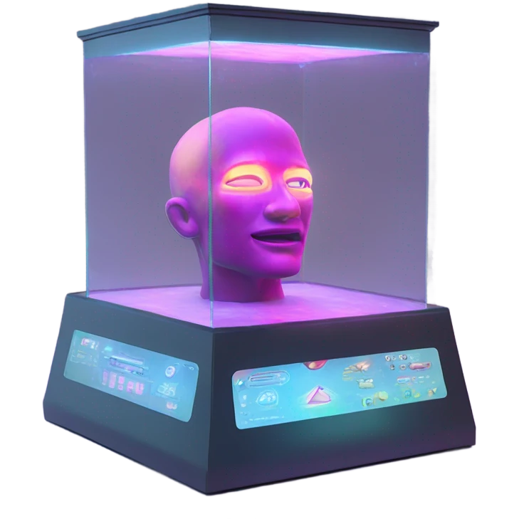 holographic emoji