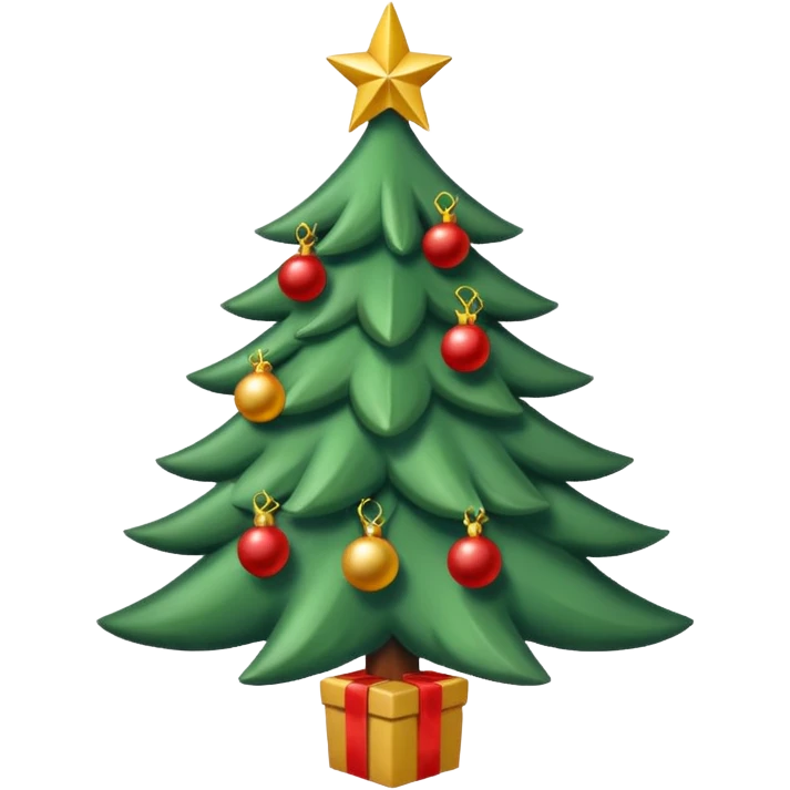 Christas tree, or gift emoji