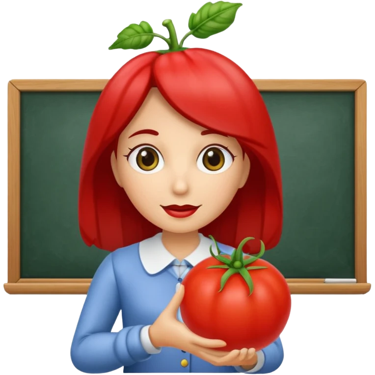 Mrs. Thursday classroom with tomatoes emoji