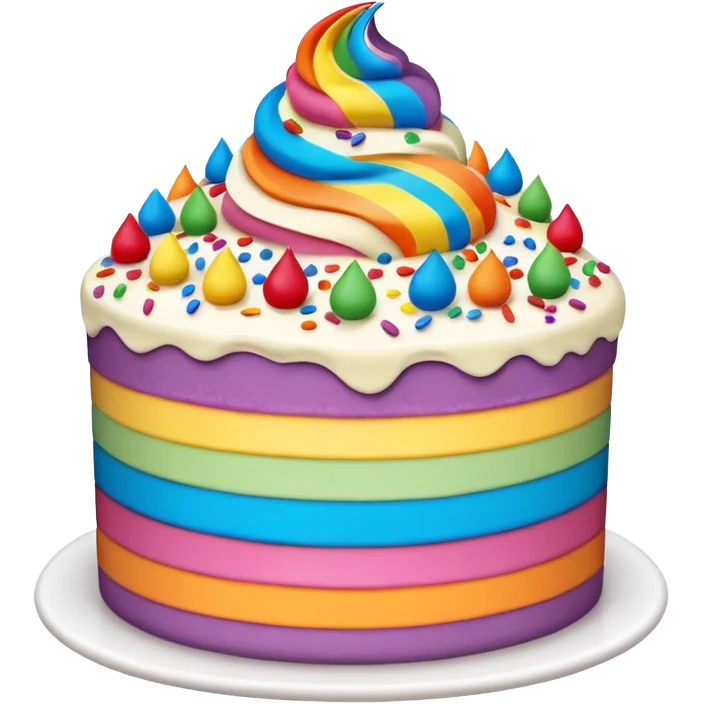 ice cream cake emoji