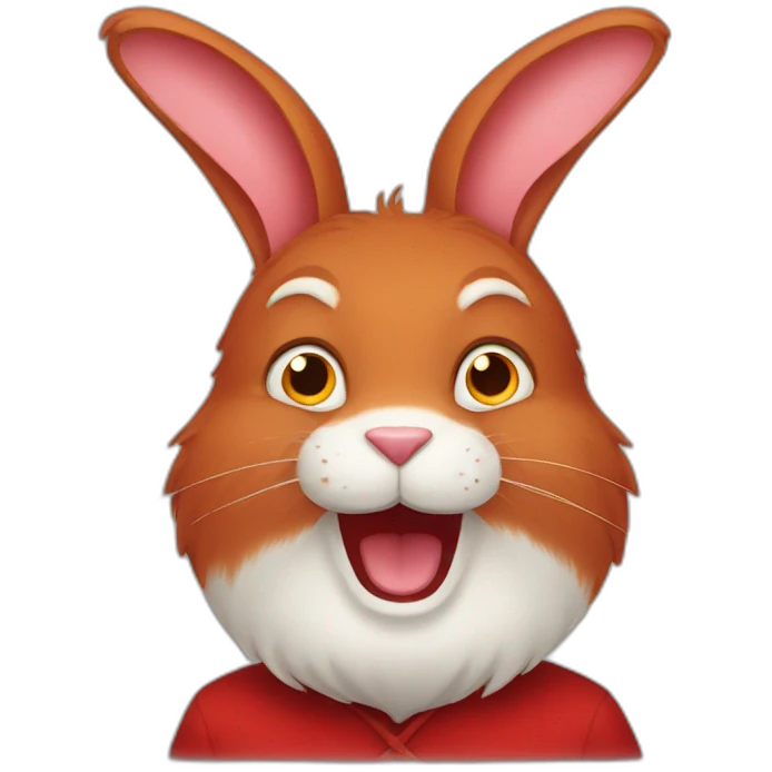 Red Rabbit emoji