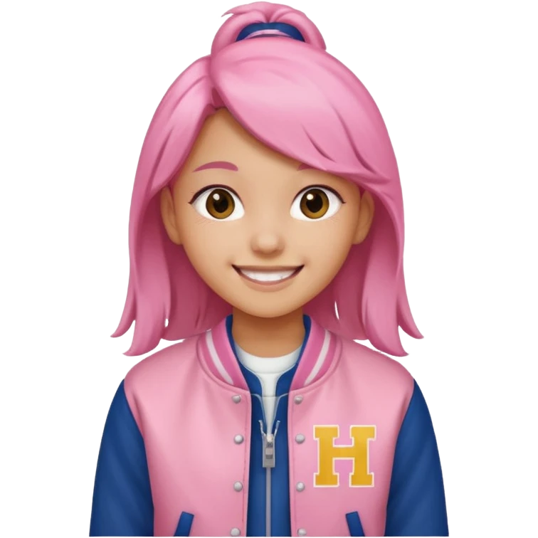 Pink highschool emoji