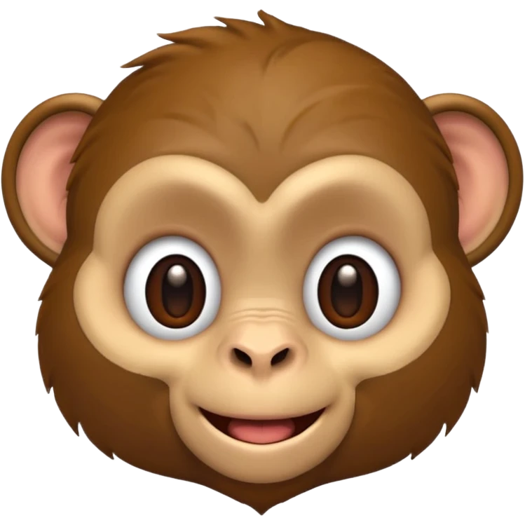 monkey happy face emoji
