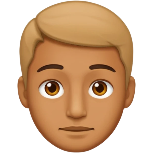 A man saying 6 7 emoji