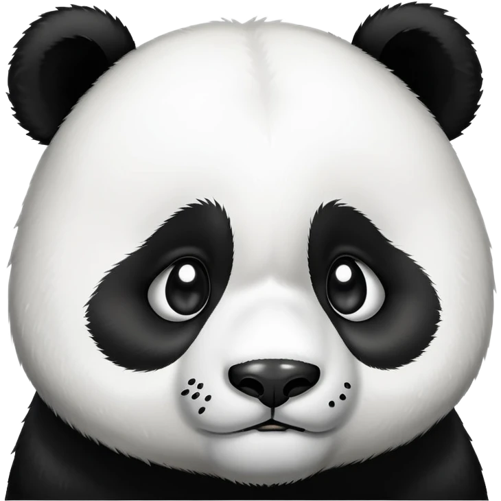 Panda with tears emoji