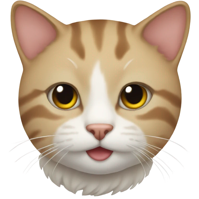 Cat with sus emoji