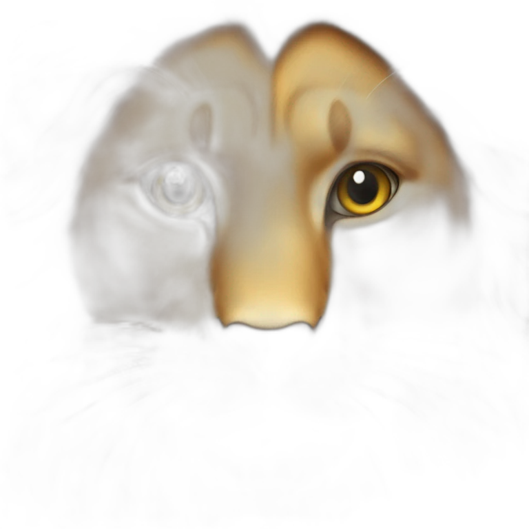 cat on a lion emoji