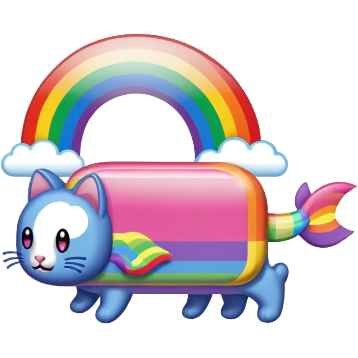 Nyan cat emoji