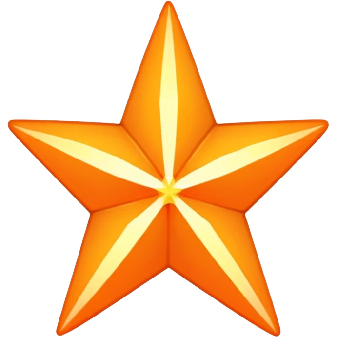 orange star emoji