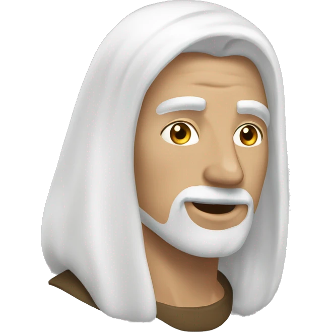 Белый чихуахуа с рыжими пятнами emoji