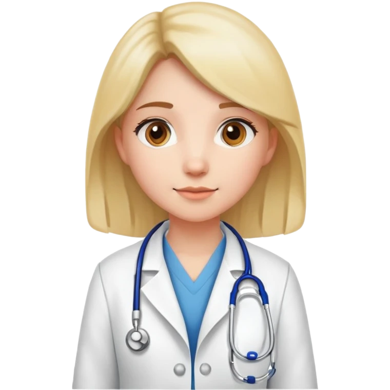 Girl veterinarian  emoji