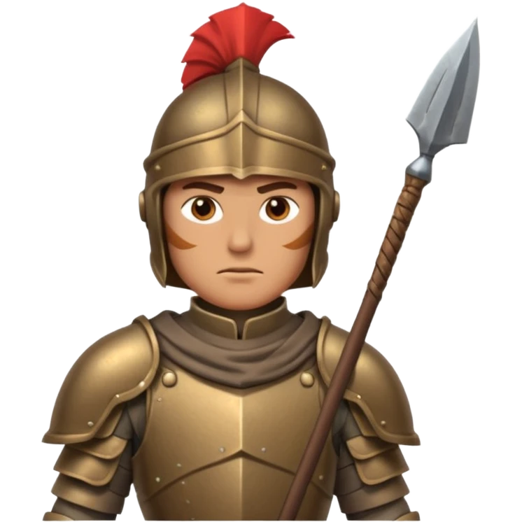 Guard – Armored soldier with spear or halberd emoji