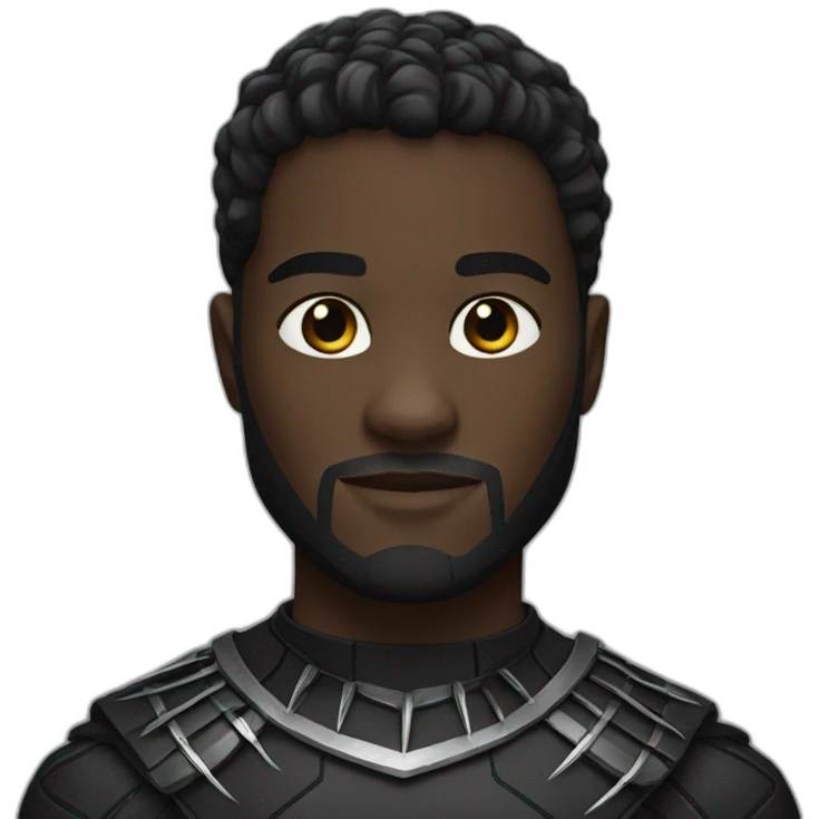black panther emoji