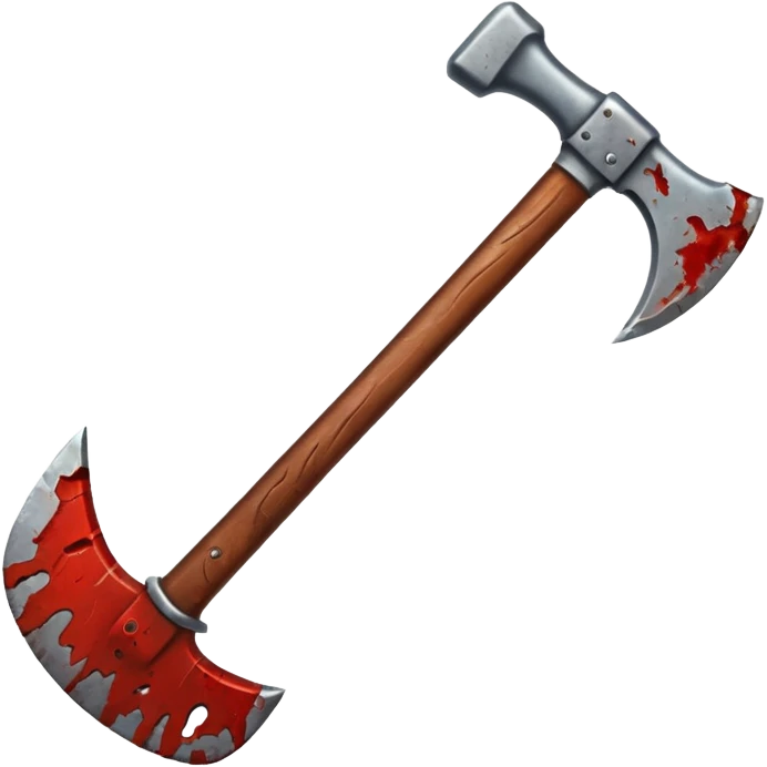Окровавленныи топор emoji