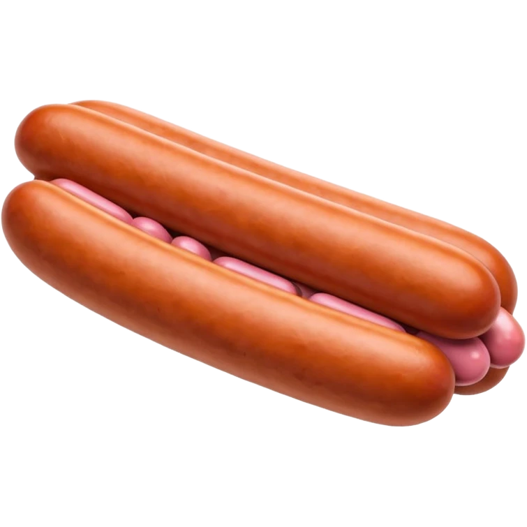 pink pills in a piece of sausage emoji