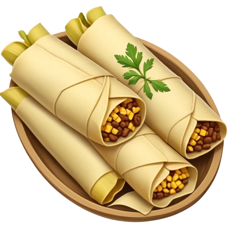 Oaxacan tamales emoji