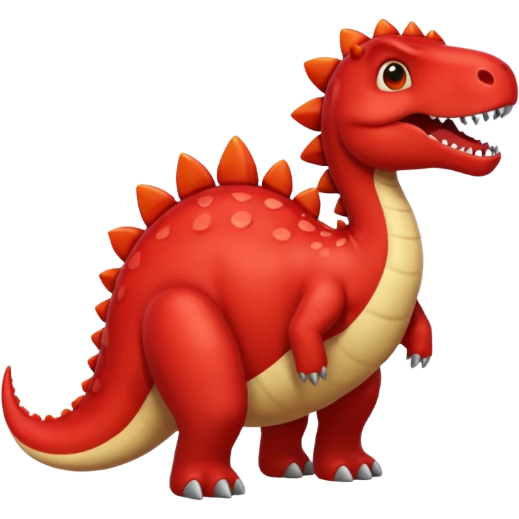 red Dinasor emoji