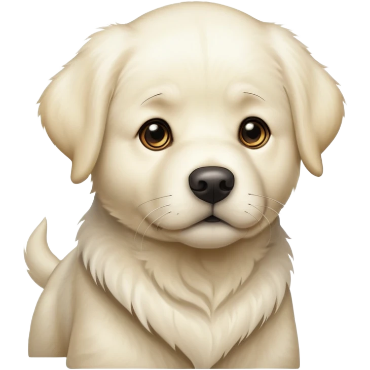 White Labrador emoji