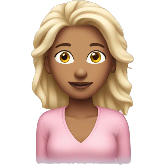 Realistic light pink porshe  emoji