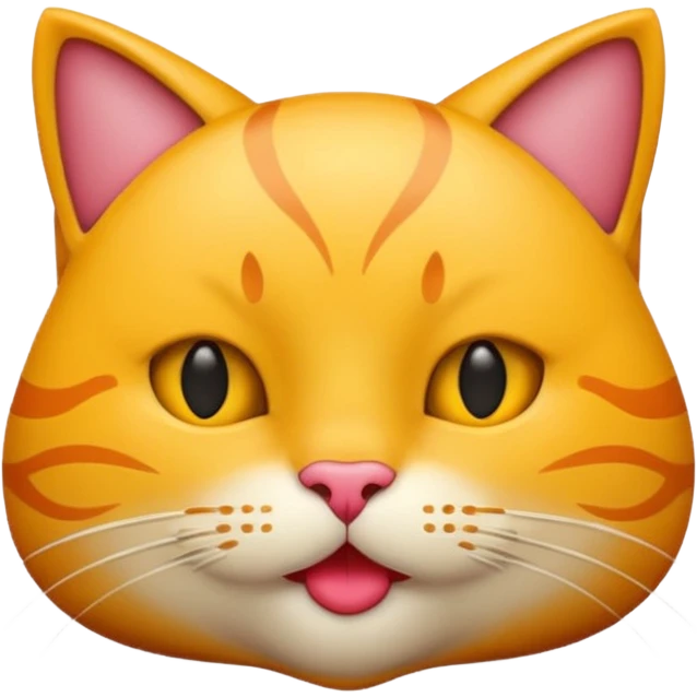 Labios gato emoji