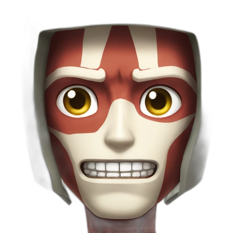 Colossal Titan from Attack on Titan  emoji