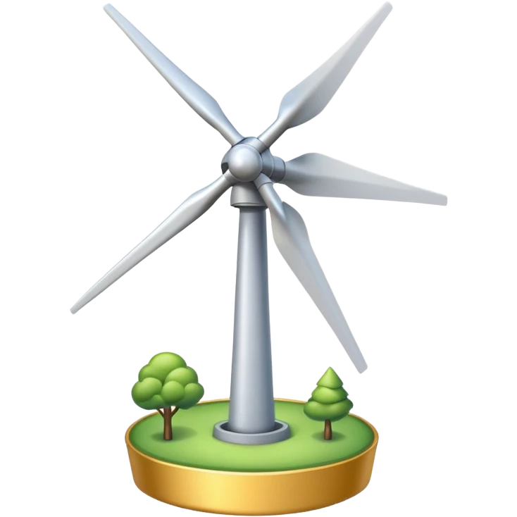Windrad zum strom erzeugen emoji