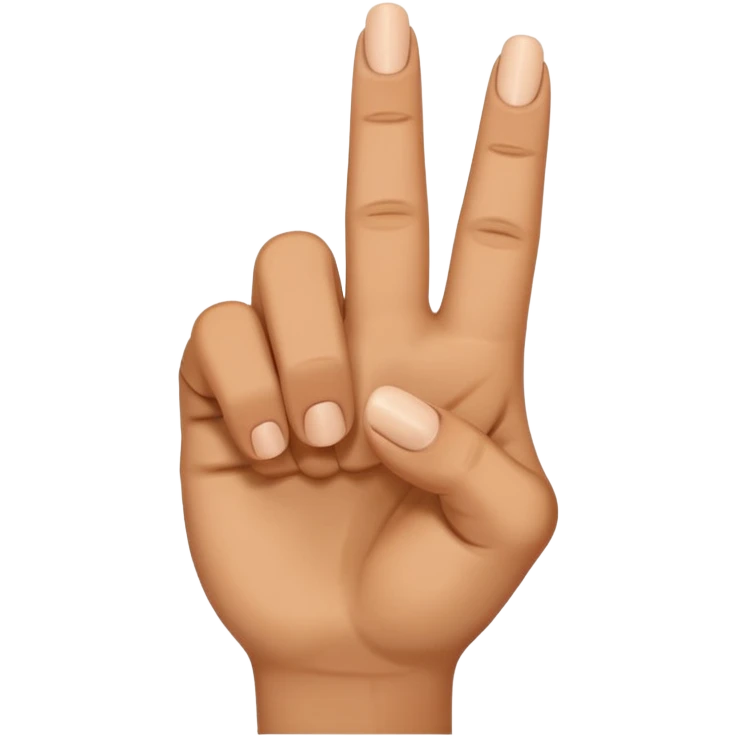 top part of middle finger bent emoji