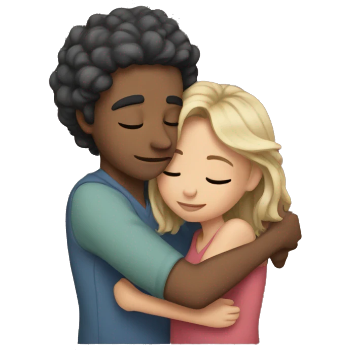 Cuddling  emoji