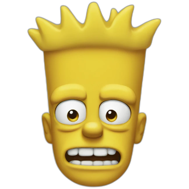 Bart simpson emoji